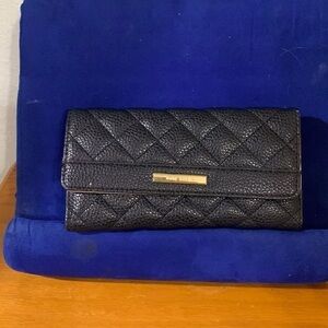 Anne  Klein quilted threefold wallet